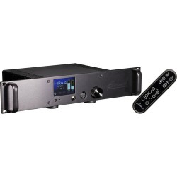 Headphone Amplifiers | Benchmark HPA4 Rackmount Reference Headphone/Line Amplifier with Remote Control (Black)