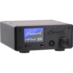 Benchmark HPA4 Reference Headphone/Line Amplifier with Remote Control (Black)