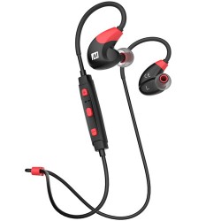 Ecouteur intra-auriculaire | MEE audio X7 Bluetooth In-Ear Sport Headphones (Red)