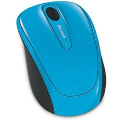 Microsoft Wireless Mobile Mouse 3500 (Cyan Blue)