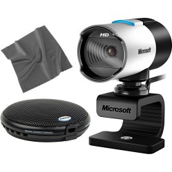 Microsoft | Microsoft LifeCam Studio Webcam and UB1 Conferencing Mic Kit
