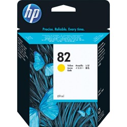 HP 82 Yellow Ink Cartridge (69ml) for DJ 500SP & 800SP Printers