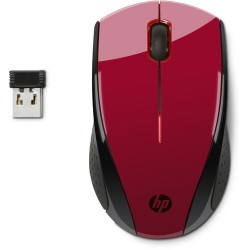 HP X3000 Wireless Mouse (Red)