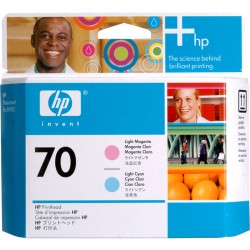 HP | HP 70 Light Magenta & Light Cyan Printhead