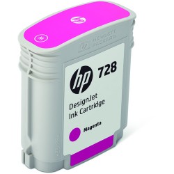 HP 728 Magenta DesignJet Ink Cartridge (40ml)