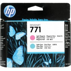 HP | HP 771 Light Magenta & Light Cyan Designjet Printhead