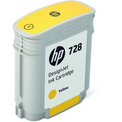 HP 728 Yellow DesignJet Ink Cartridge (40ml)