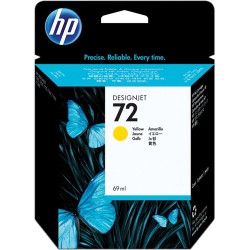 HP | HP 72 Yellow Ink Cartridge (69 ml)