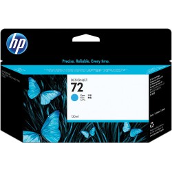 HP 72 Cyan Ink Cartridge (130 ml)