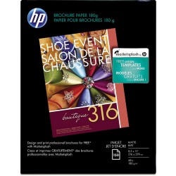HP Inkjet Matte Brochure Letter Paper (8.5 x 11)