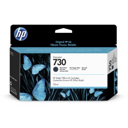 HP 730 Matte Black Ink Cartridge (130mL)