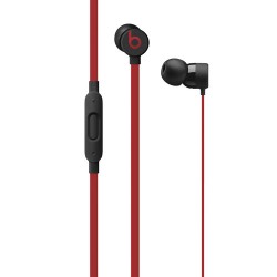 Beats by Dr. Dre urBeats3 In-Ear Headphones with 3.5mm Connector (Defiant Black-Red)