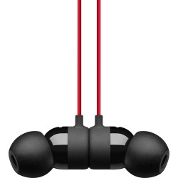 Beats by Dr. Dre Decade Collection urBeats3 In-Ear Headphones with 3.5mm Connector (Defiant Black/Red)