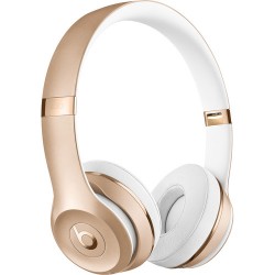 Beats by Dr. Dre Beats Solo3 Wireless On-Ear Headphones (Gold / Icon) Beats by Dr. Dre Beats Solo3 Wireless On-Ear Headphones (Gold / Icon)