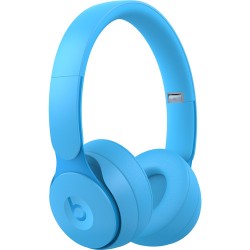 Beats by Dr. Dre Solo Pro Wireless Noise-Canceling On-Ear Headphones (Light Blue, More Matte Collection)