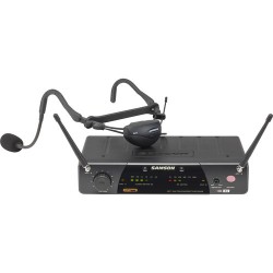 Samson AirLine 77 AH7 Wireless Fitness Headset Microphone System (K6: 480.475 MHz)