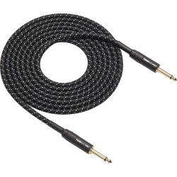 Samson | Samson Tourtek Pro TPIW Series Woven Fabric 1/4 Male to 1/4 Male Instrument Cable (25')