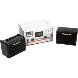 Blackstar | Blackstar FLY Stereo Pack - Battery-Powered Mini Guitar Amp, Extension Cabinet & Power Supply (Black)
