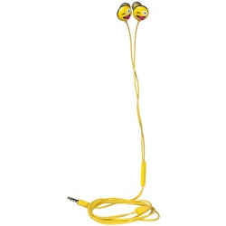 Kids' Headphones | jam HX-EPEM01 Jamoji In-Ear Headphones (Yellow, Just Kidding)