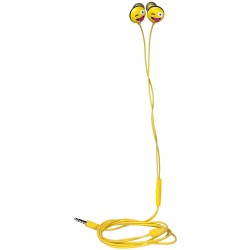 Casque sur l'oreille | jam HX-EPEM01 Jamoji In-Ear Headphones (Yellow, Just Kidding)