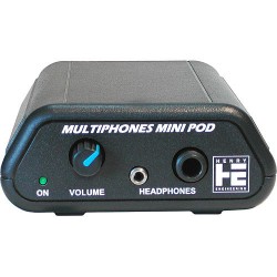Hoofdtelefoonversterkers | Henry Engineering MultiPhones MiniPod Stereo Headphone Amplifier