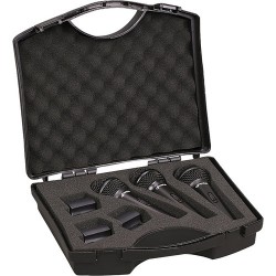 Pyle Pro | Pyle Pro PDMICKT80 Microphone Kit with Clips and Case (3-Pack)