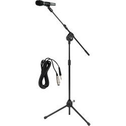 Pyle Pro PMKSM20 Microphone, Cable, and Tripod Stand