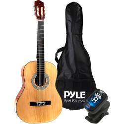 Pyle Pro | Pyle Pro 6-String Classic 3/4 Scale Guitar (36) with Accessories