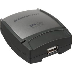 IOGEAR | IOGEAR GPSU21 Single Port USB-2 to Ethernet (RJ-45) Print Server