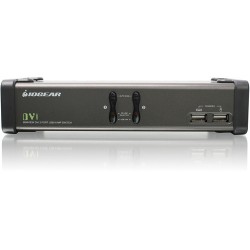 IOGEAR | IOGEAR GCS1102 2-Port USB DVI KVMP Switch with Audio and Cables
