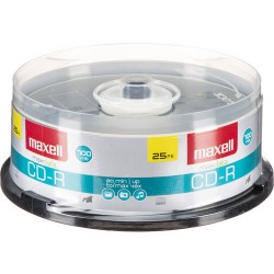 MAXELL | Maxell CD-R 700MB Write Once Recordable Disc (Spindle Pack of 25)