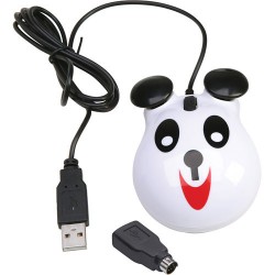 Califone | Califone KM-PA Animal-Themed Computer Mouse (Panda)