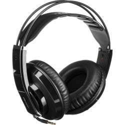 Monitor Headphones | Superlux HD-681EVO Professional Semi-Open Headphones (Black)