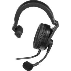 Dual-Ear Headsets | Superlux HMD-685a Professional Intercom Headset and Boom Microphone