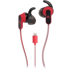 JBL Reflect Aware Sport Earphones with Noise Cancellation & Adaptive Noise Control (Red, iOS)