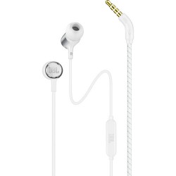 JBL Live 100 In-Ear Headphones with 1-Button Remote & Mic (White)