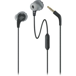 Sports Headphones | JBL Endurance RUN Sweatproof Wired Sports In-Ear Headphones (Black)