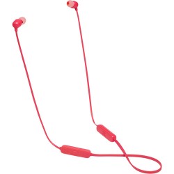JBL TUNE 115BT Wireless In-Ear Headphones (Coral)
