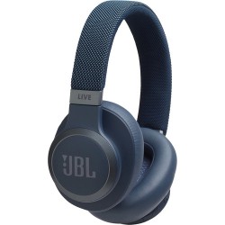 JBL LIVE 650BTNC Wireless Over-Ear Noise-Canceling Headphones (Blue)