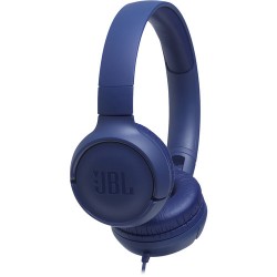 JBL TUNE 500 Wired On-Ear Headphones (Blue) JBL TUNE 500 Wired On-Ear Headphones (Blue)