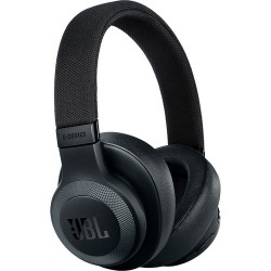 JBL E65BTNC Bluetooth Over-Ear, Noise-Canceling Headphones (Matte Black)