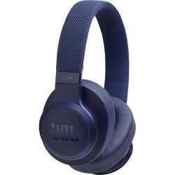 JBL LIVE 500BT Wireless Over-Ear Headphones (Blue)