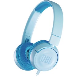 Headphones | JBL JR300 Volume-Limited Kids On-Ear Headphones (Ice Blue)