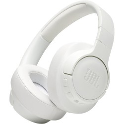 JBL TUNE 750BTNC Noise-Canceling Wireless Over-Ear Headphones (White)