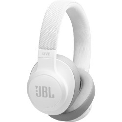 JBL LIVE 500BT Wireless Over-Ear Headphones (White) JBL LIVE 500BT Wireless Over-Ear Headphones (White)