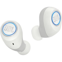 Headphones | JBL Free Bluetooth Wireless In-Ear Headphones (White)