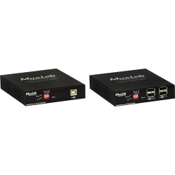 MuxLab KVM DVI over IP PoE Extender Receiver (330')