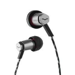 In-Ear-Kopfhörer | V-MODA Forza Metallo In-Ear Headphones with In-Line Mic and Remote Control (Android, Gunmetal Black)