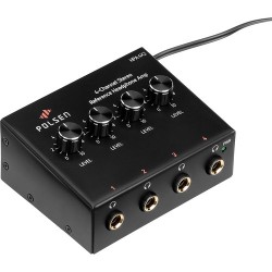 Amplificateurs pour Casques | Polsen HPA-4X2 4-Channel Stereo Reference Headphone Amplifier