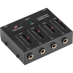 Amplificateurs pour Casques | Polsen HMA-41 4-Channel Stereo Headphone Amplifier